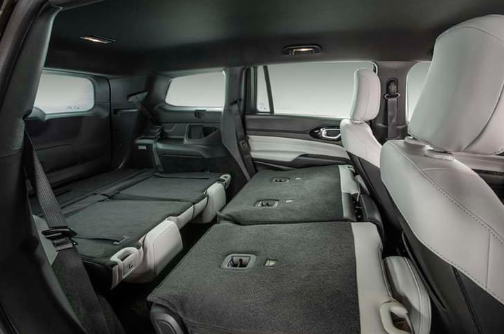 Jeep Meridian Second Row Seats